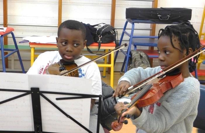 a progression route to continue their musical development following the borough s provision of First Access whole-class instrumental tuition for all Year 4 pupils.