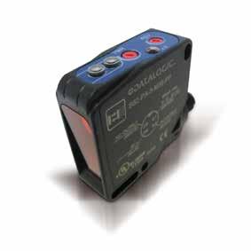 Compact Sensors - S6 S6 The most complete universal sensor in a compact x housing Sensors with red, infrared or LASER emission from 3 cm to
