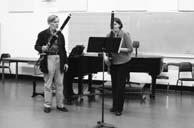 The Austrian bassoonist, conductor, and teacher gave two sessions devoted to bassoon repertoire, and one class focused on chamber music.