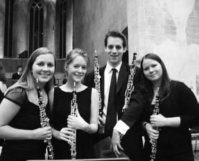 The Fulbright Experience: Life as an American Oboist Abroad Part III Merideth Hite Baden-Württemburg, Germany THE DOUBLE REED 67 Oboists in the Trossingen Hochschulorchester performance of Mahler s