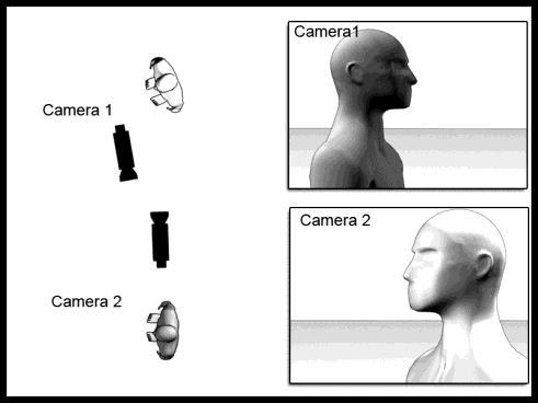 (see figure 18) is that spatial description of the characters takes place in a single shot: the viewer is presented with both