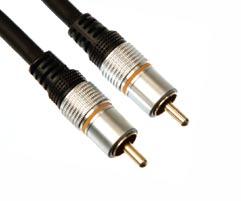 audio rca RCA INFO RCA cables, sometimes called phono or cinch cables, are the most common analogue audio connectors on consumer stereo equipment, CD players, and