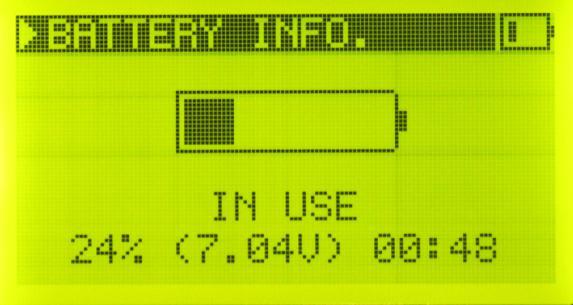 duration of your Battery. This way you may see how long you may use your device.