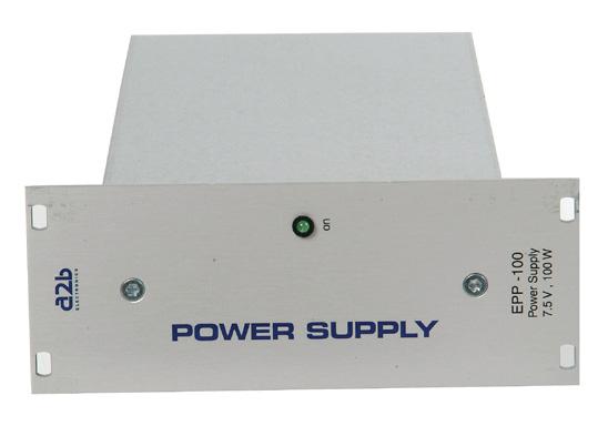 100W output power. 11 separate 7.5v DC outputs. 2A current limit on each output.