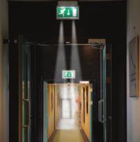 Serenga: a new approach to emergency lighting Serenga is a modular LED based emergency lighting system, combining a versatile range of exit signs with high specification downlighters to