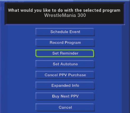 Step 4: Watch Your Pay Per View You can now watch your Pay Per View Event at the scheduled show time on that channel.