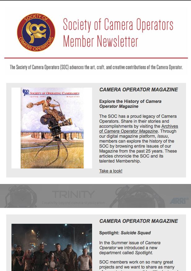 NEWSLETTER SPECS DEDICATED E-BLAST SPECS GENERAL SPECIFICATIONS Maximum width: 600 px Recommended length: 600 to 800px Maximum collective images size: 300 kb SOC header and footer will be added Not
