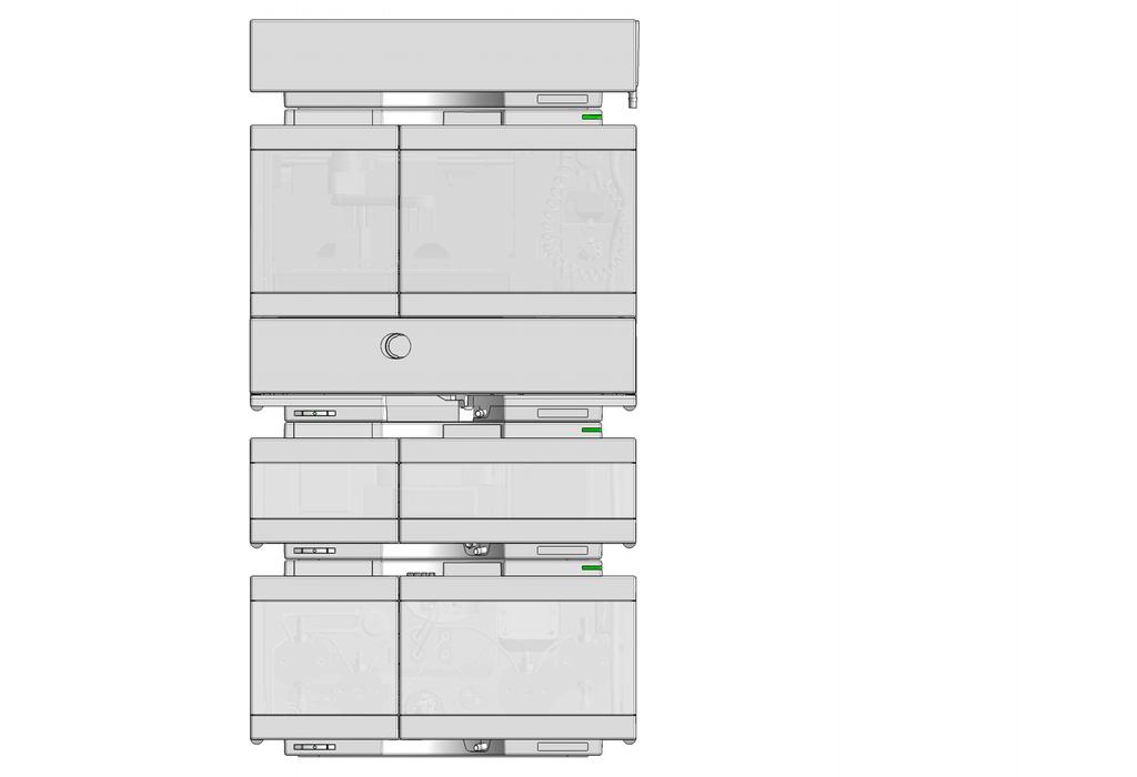 Figure 3 Single stack configuration (bench installation,