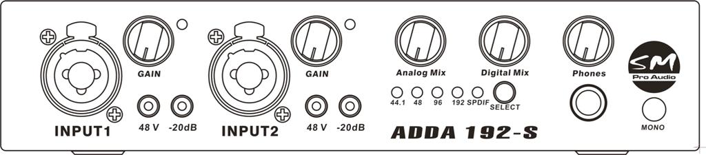 1. Introduction In purchasing the new ADDA 192-S, you have acquired a AD/DA of high class that meets the demands of the home and professional studio.
