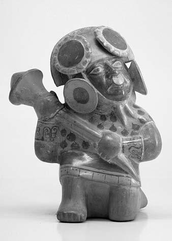 Markers of Masculinity: Phallic Representation in Moche Art That moment then, through its representation in ceramic, is extended infinitely in time.