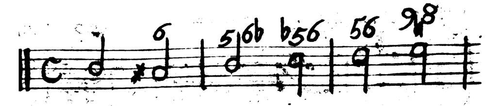 In class I played the middle movement from J. S. Bach s Keyboard Concerto No 4 in A Major, BWV 1055 as an example of a support system with a pretty melody on top.