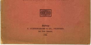 $550 Very scarce: first edition of this important piece in the history of the Australian Constitution, this comprises a complete record of the passage of the Constitution through the parliament at