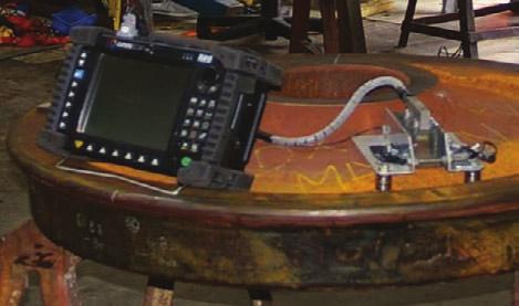 APPLICATION OF PHASED ARRAY ULTRASONIC TEST EQUIPMENT TO THE QUALIFICATION OF RAILWAY COMPONENTS K C Arcus J Cookson P J Mutton SUMMARY Phased array ultrasonic testing is becoming common in a wide