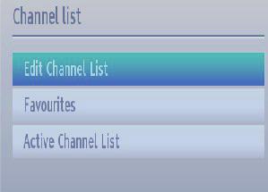 Channel List, Sorting Programmes, Programme Locking You can view stored channels and sort them by using the Channel List feature.