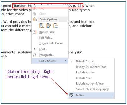 REMOVE AUTHOR S NAME OR PLACE OUTSIDE THE BRACKETS When using the author s name in a sentence it should not appear in the