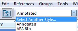 CHOOSE AN OUTPUT (REFERENCING) STYLE Check the Preview pane for your formatted reference.
