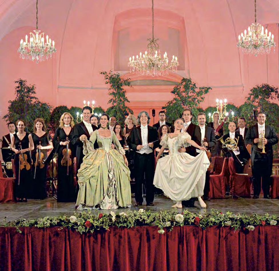 S C H O E N B R U N N S C H O E N B R U N N O R A N G E R Y Concerts of classical music at Since their very first performance, our daily Schoenbrunn Palace Concerts have come to form an integral part