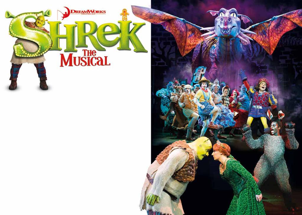 A MONSTER HIT Sunday Telegraph SHREK-TACULAR Sunday Telegraph Tuesday 26 June - Sunday 8 July 2018 Following a record-breaking UK and Ireland Tour, the smash hit blockbuster is back and larger than
