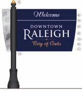 Wayfinding The City of Raleigh has begun implementing their new wayfinding sign program with several signs already in place.