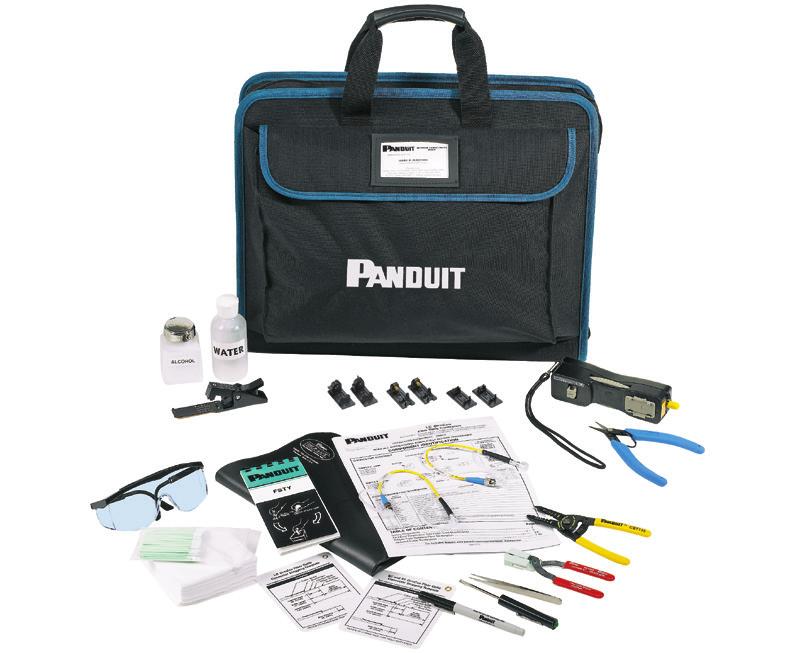 required for pre-polished termination Include installation instructions and stripping templates for all Panduit OptiCam Pre-Polished Connectors; also available on www.panduit.