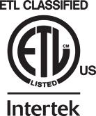 Regulatory Compliance This product is Listed to applicable UL Standards and requirements by Underwriters Laboratories Inc. This product conforms to UL STD 962A; certified to CSA STD C22.2 No. 21.