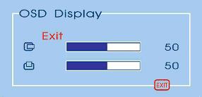 Select Exit to exit the OSD Display submenu and return to the Main Menu. Adjusting the Factory Recall To recall factory settings back you should follow the steps below: 1.