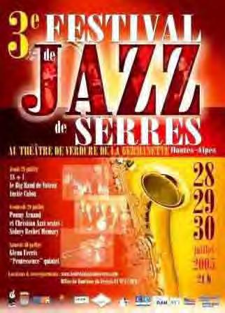 Sunday 31 July : Club : from 19 h 30 : Jam Session at L'Entre Pots.