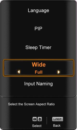 Sleep Timer Press the " button to highlight the Sleep Timer selection. Press the # button to select the timer to turn-off the TV in 30, 60, 90 or 120 minutes.