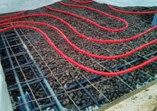 Ask client if slab contains any "Pex Tubing" (in floor heating), or electrical conduit. Profile View Plan View Equipment Needed: GPR system & 1.