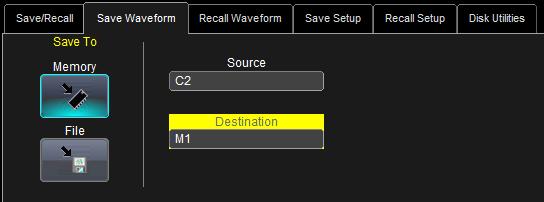QPHY-USB3 Software Option Figure 20 - Save Waveform Settings for Deskew with the Fast Edge Output 11.