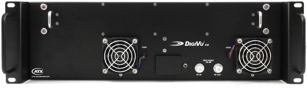 CHAPTER 2: SYSTEM DESCRIPTION 2.2.2 DigiVu CD 3RU This is very much the same as DigiVu with the addition of an integrated channel dropping filter.
