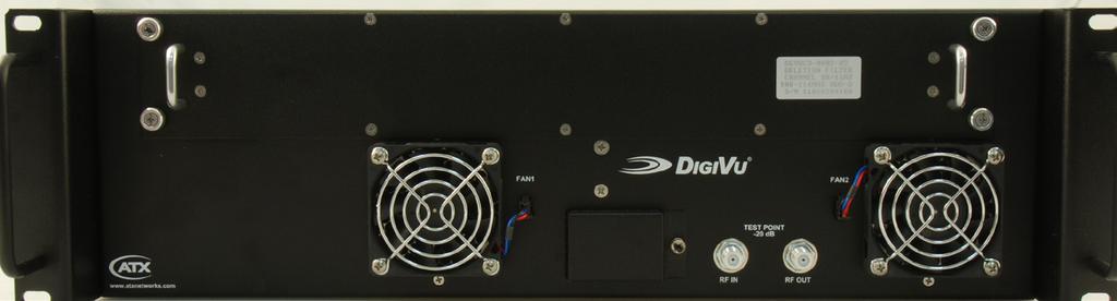 2 DigiVu Rear Encoder and I/O Card Slots Management Ethernet Port Power