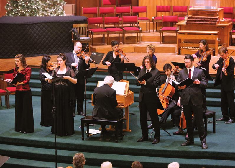 DECEMBER 10 Baroque Holiday Concert Saturday, December 10, 2016 7:15 pm lecture/ 8 pm concert First Congregational Church Our sixth annual Baroque Holiday Concert will once again be held in the