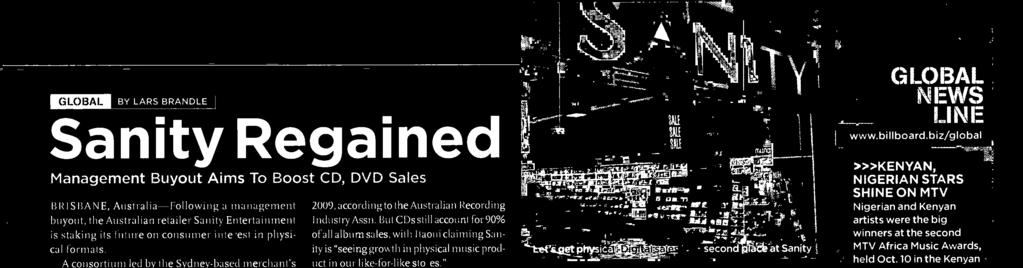Digital sales have taken ff in Australia in recent mnths (Billbard, ct. 7), with the sectr wrth $7. millin Australian ($.