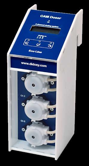 Eco Line - Products EL-CAM3 CAM DOSER Ec o Integrated pendant or standalone dosing block for 3 channel operations.