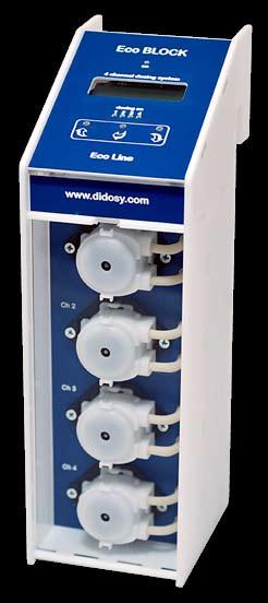 Eco Line - Products EL-BLO4 ECO BLOCK Integrated pendant or standalone dosing block for 4-channel