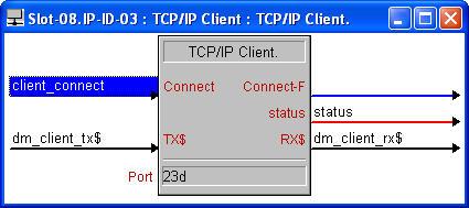 Next double click on the Client object and select the IP Net Address tab.