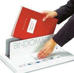 With the wide range of BINDOMATIC Soft and Hard covers, your business presentations, reports, proposals, statements, manuals