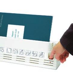 With the wide range of BINDOMATIC Soft and Hard covers, your business presentations, reports, proposals, statements, manuals etc will always look and feel as professional as the