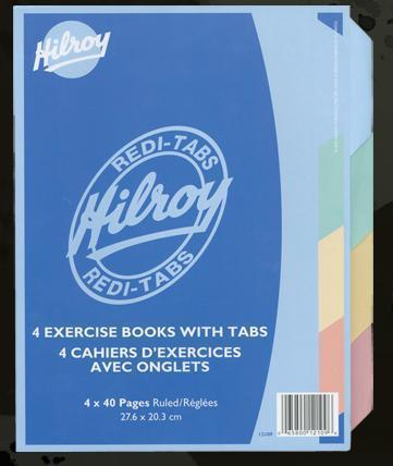 They are even more inexpensive, and can usually be bought in multi packs. These notebooks hold up just fine for a shorter unit.