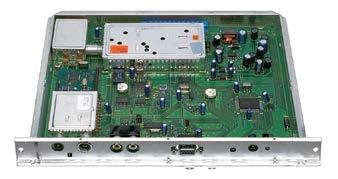 Accessories for GSS.standard Monitoring module HSCU 6000 The frequency range from 47 862 MHz can be monitored in the wideband system with the HSCU 6000 monitoring module.
