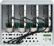 The output modulators are suitable for adjacent channels and it is not necessary to adjust them.