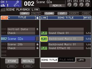 5 6 7 necessary, move the cursor to the OFF6 IfSET knob and use the dial or the [DEC]/ [INC] keys to specify an offset time before the audio file will play back.