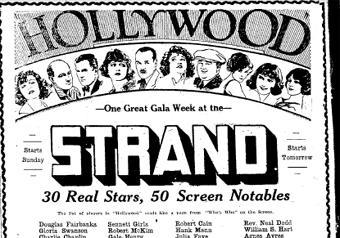 Paramount was so taken with this format in late 1922, as they announced a feature length version, which would take a year to produce.