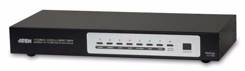 Universal A/V to HDMI Switch with