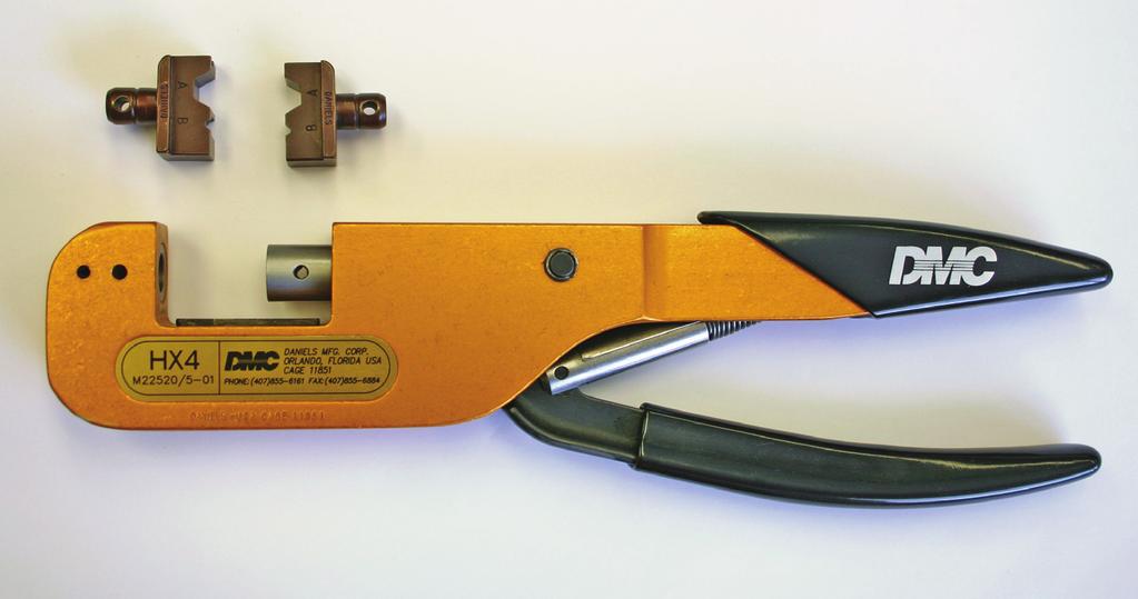 Hand Crimp Tool The Amphenol TWINHEX crimp tool system is used in Industrial/Military Standard applications.