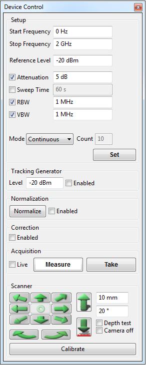 3 Graphical user interface 18 choosing Subtract Reference... from the context menu you can select a compatible reference scan from the subsequent dialog.