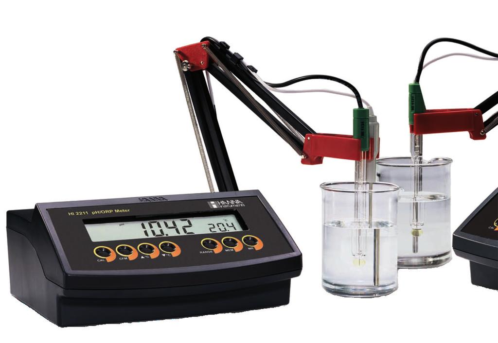 BENCH ECONOMY BENCHTOP ph/mv/temp METER Large, easy to read LCD display Displays ph and Temp at the same time Automatic 1 or