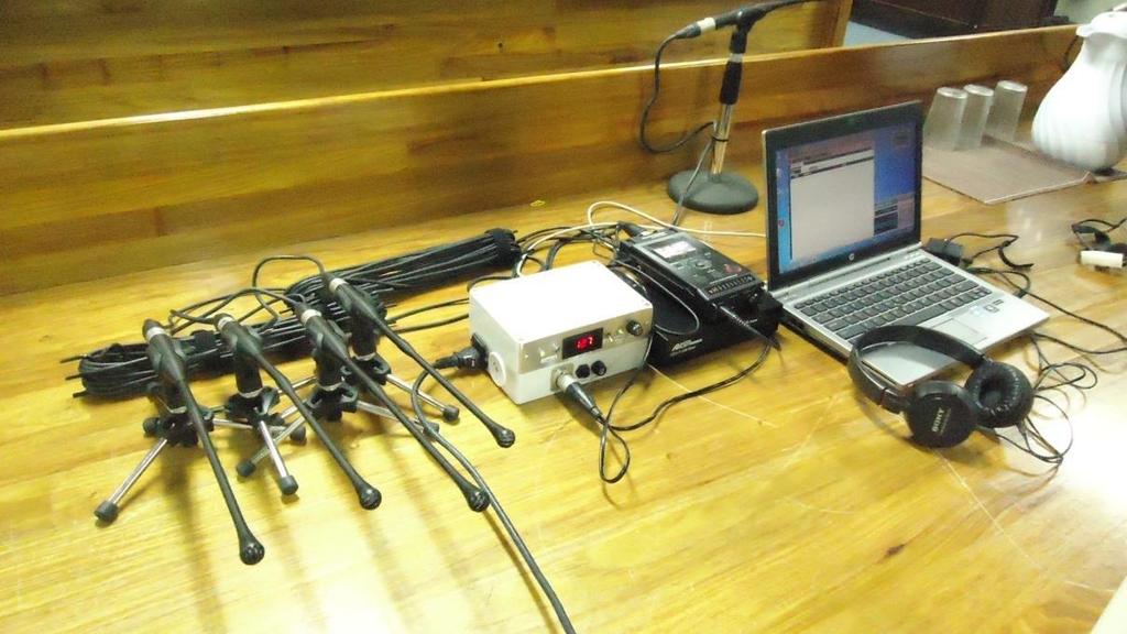 8. Digital Portable Recording Equipment Complete Setup Confirm the connections by going through the set up procedures in the manual.