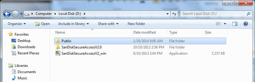 The files are listed in Date range starting